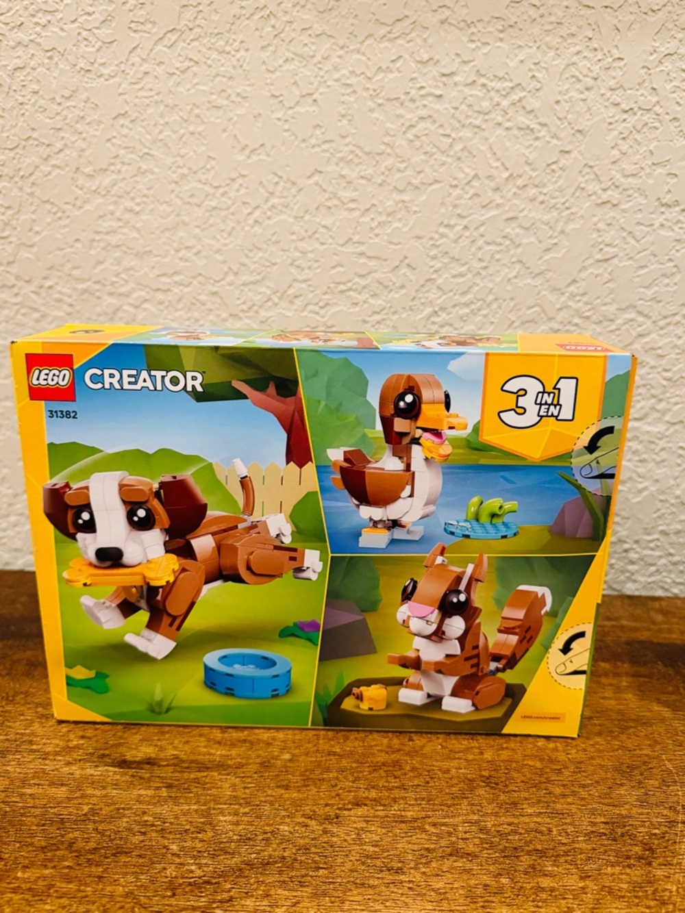LEGO Creator 3‑in‑1 31384 Colorful Hummingbird 31382 Playful Puppy Lot NIB New - Picture 5 of 7